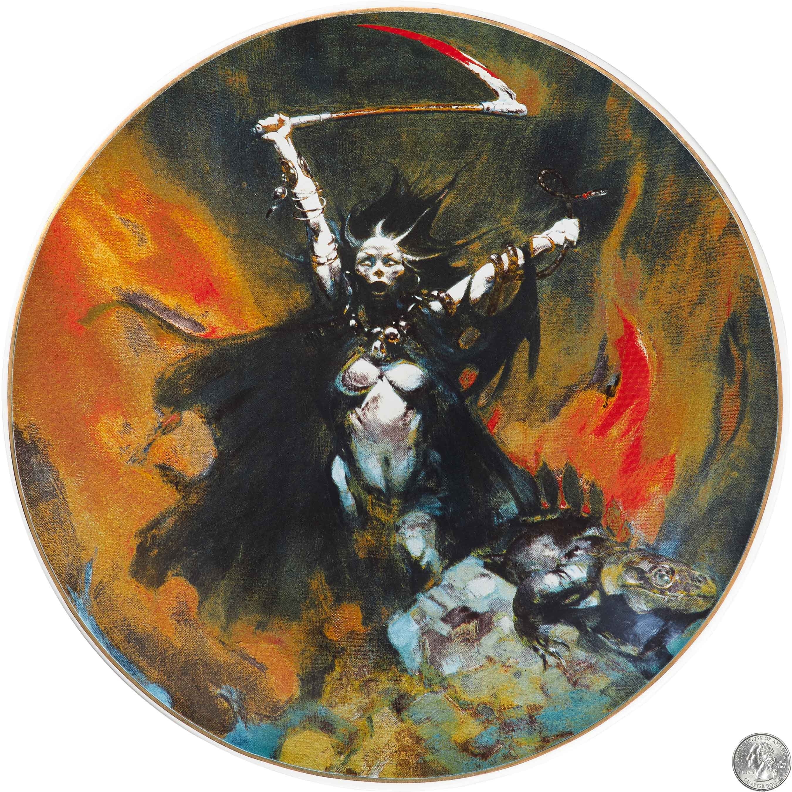 Supreme/Frank Frazetta Large Plate view 5